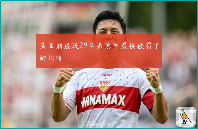 莱亚利成近29年来意甲最快被罚下的门将